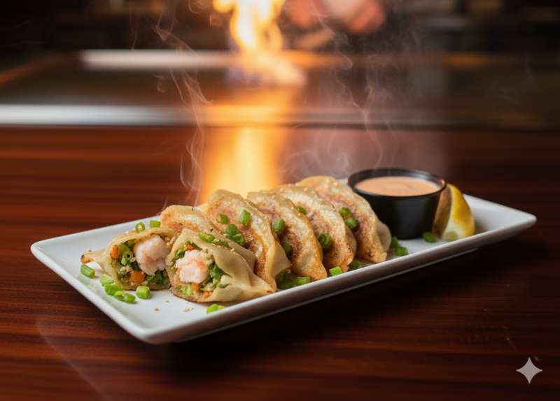 FRIED SHRIMP GYOZA (5 PCS)