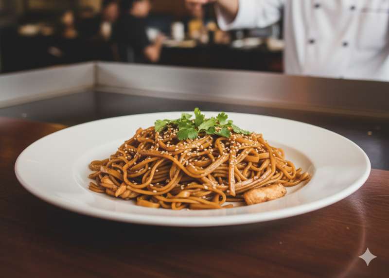 STIR FRY CHICKEN NOODLES
